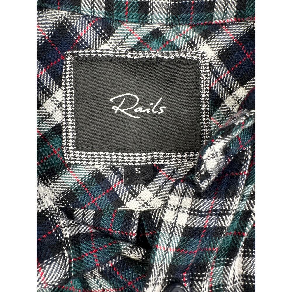 Rails - Plaid Button Down Shirt In Black & Green - image 2